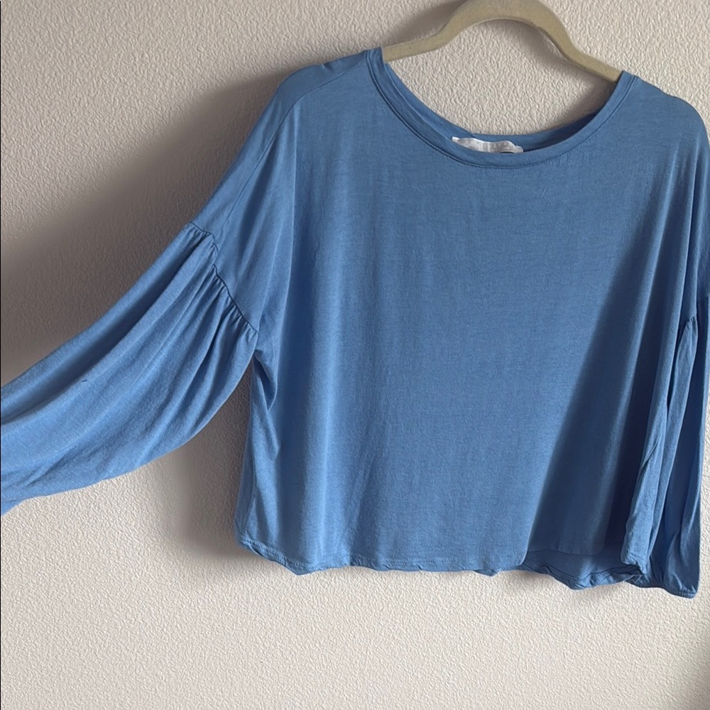 Double Zero Balloon Sleeve Top